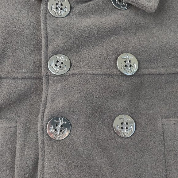 ⛄️NWOT⛄️ Handsome Fleece Pea Coat 24M - Picture 2 of 7